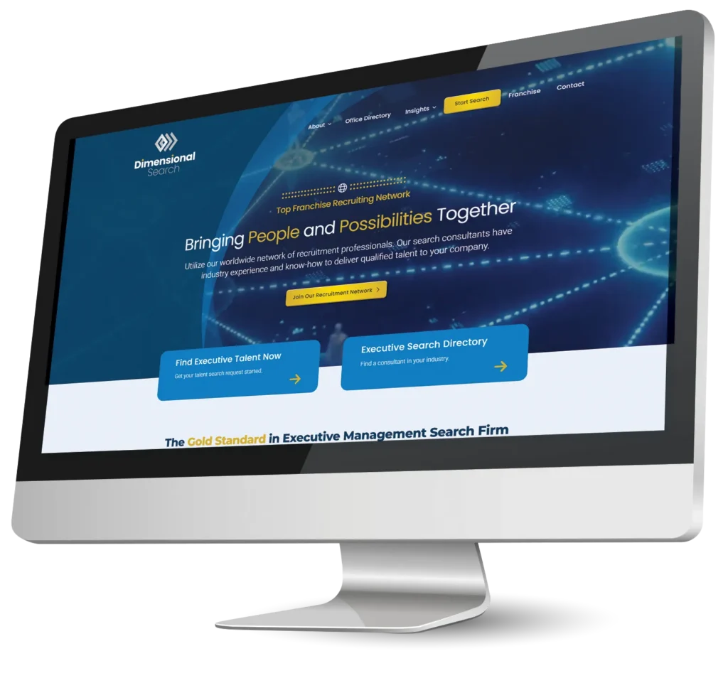 Dimensional Search Website